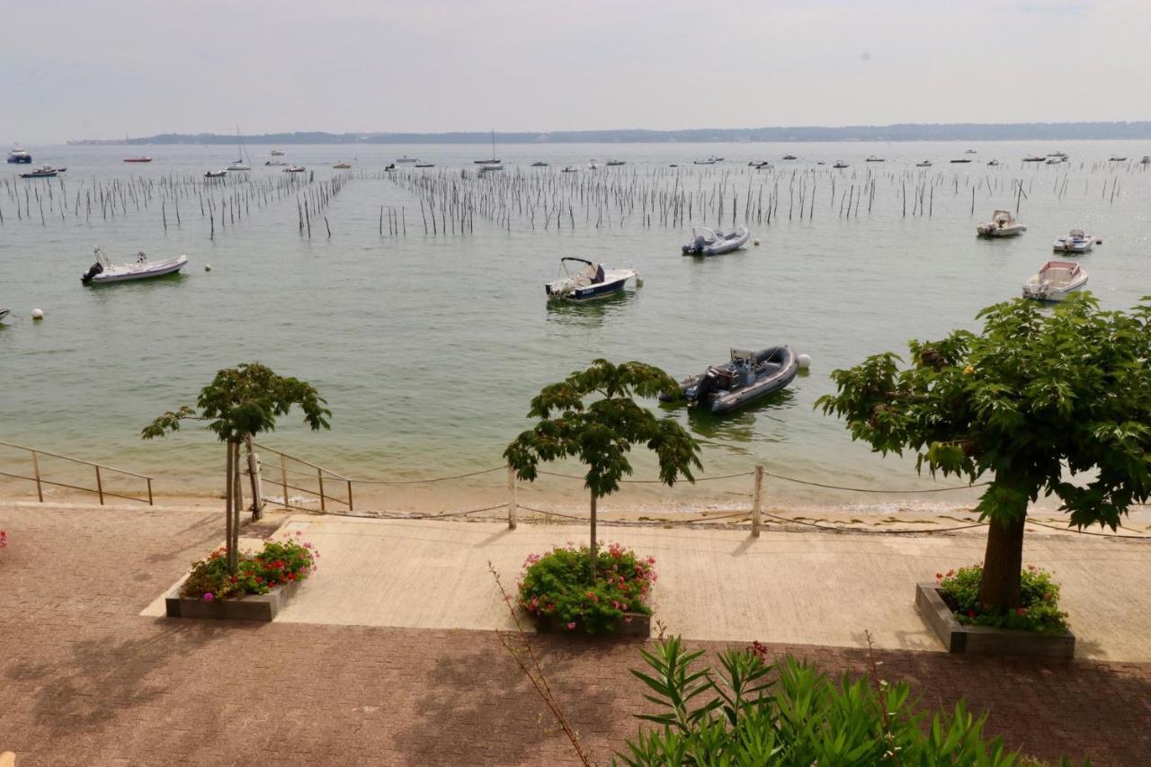 Comfortable, Renovated Studio In Top Cap Ferret Location, 1St Line With Bay View Lege-Cap-Ferret Bagian luar foto