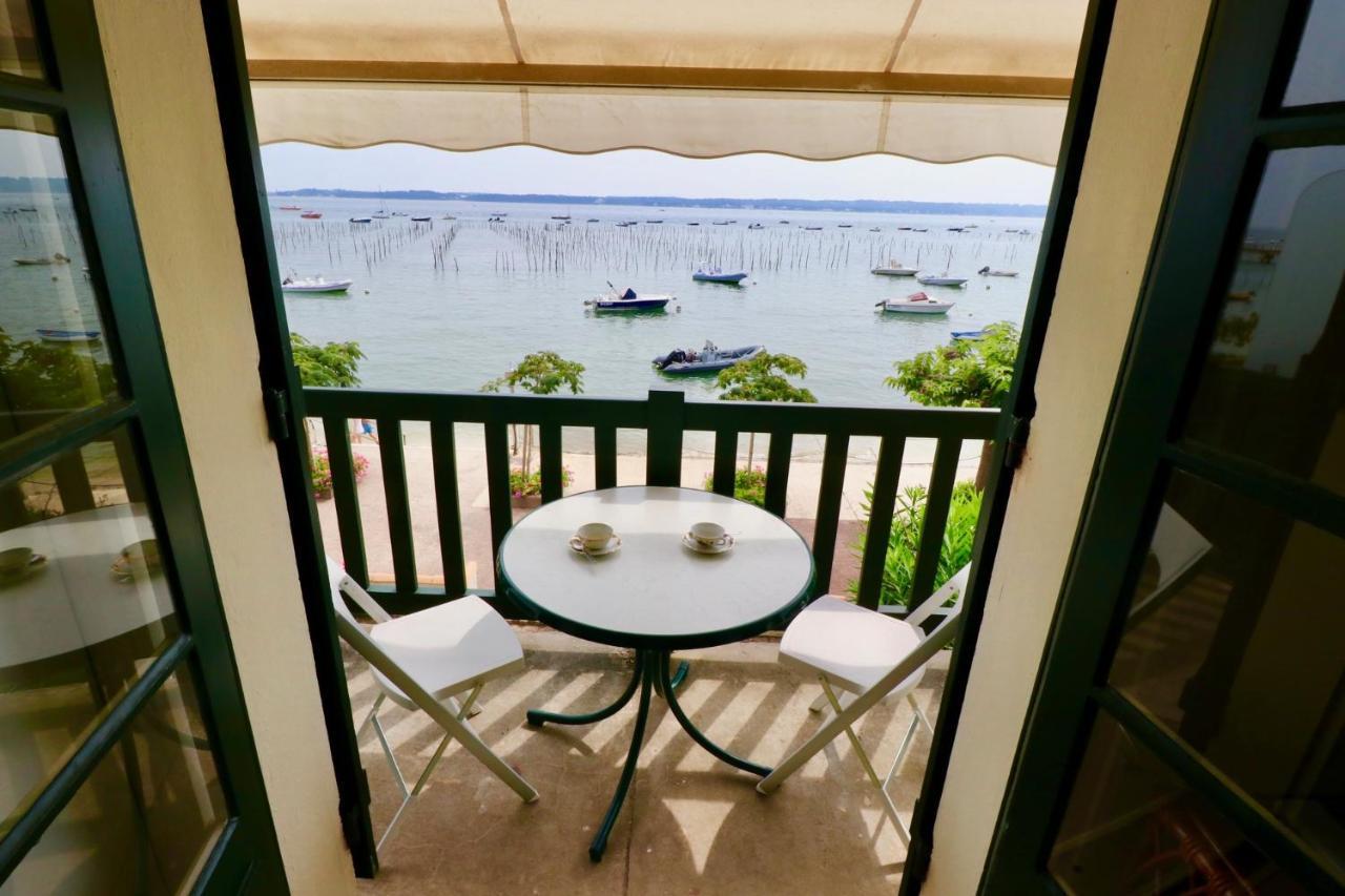 Comfortable, Renovated Studio In Top Cap Ferret Location, 1St Line With Bay View Lege-Cap-Ferret Bagian luar foto