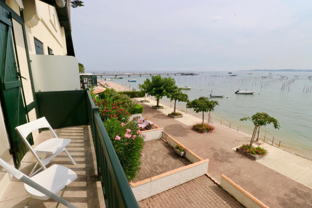 Comfortable, Renovated Studio In Top Cap Ferret Location, 1St Line With Bay View Lege-Cap-Ferret Bagian luar foto